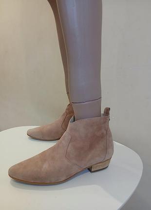 Ботинки,челси замш
