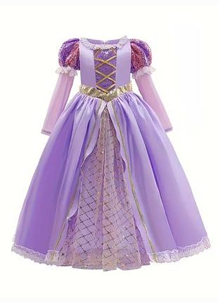 Платье принцессы, карнавальный костюм 5-6 лет
