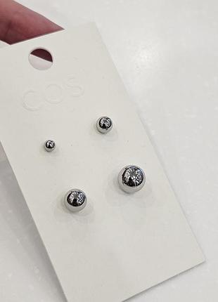 Сережки cos 3