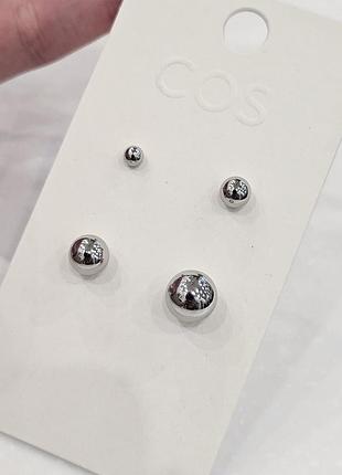 Сережки cos 2