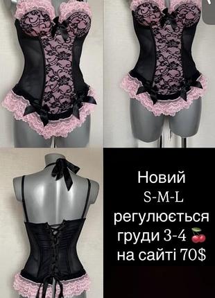 Корсет готический y2k dollskill ann summers