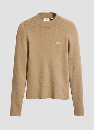 Свитер гольф levi's бежевый, размер с 2