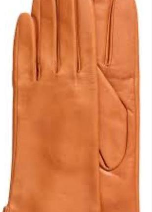 Перчатки шкіряні h&m