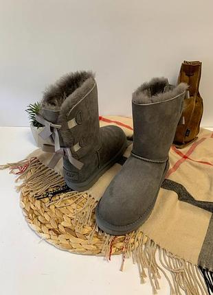 Уггі угги чоботи жіночі сапоги валянки ugg bailey bow 1016225
