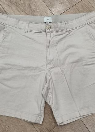 Шорти чінос бавовняні h&m розмір xl