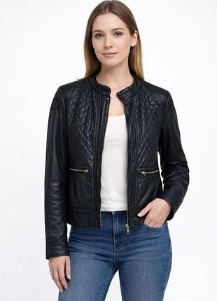 Женская кожаная куртка