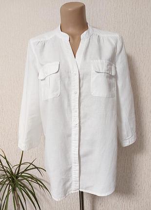 Рубашка лен хлопок р. 14