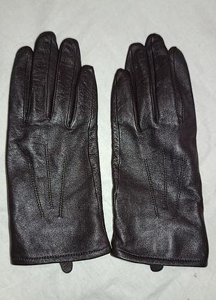Шкіряні рукавички marks&amp;spencer 3