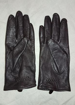 Шкіряні рукавички marks&amp;spencer 4
