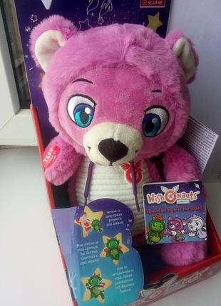 Интерактивная мягкая игрушка мишка медвежонка simba Билли billy bear с функцией записи звука 30 см