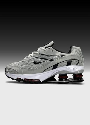 Повседневные мужские кроссовки nike x supreme shox ride 2 sp premium elite 🔝