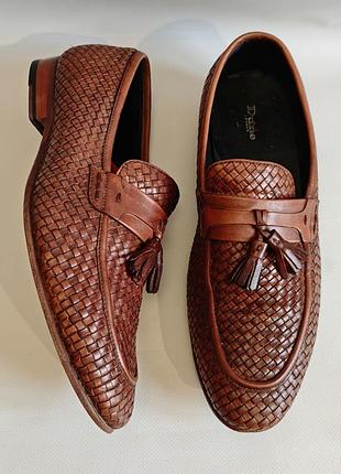 Лофери шкіряні чоловічі dune