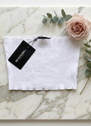 Женский новый кроп топ prettylittlething