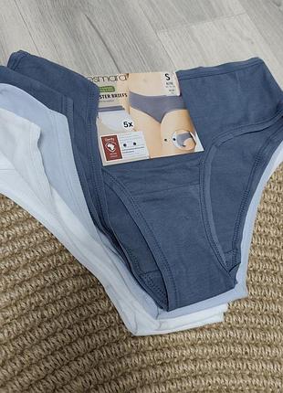 Женские трусы esmara hipster briefs набор 5 шт, хлопок
