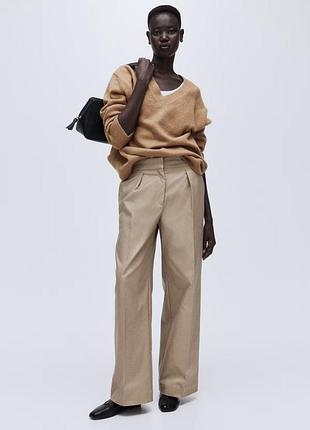 Oversized v-neck jumper свите кардиган h&m 4