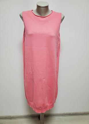 Шикарное брендовое трикотажное коттоновое платье