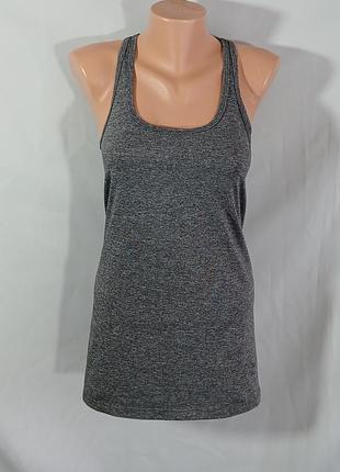 Спортивная майка-борцовка powerzone | made in europe  женская серая футболка  оригнал оригинальная
