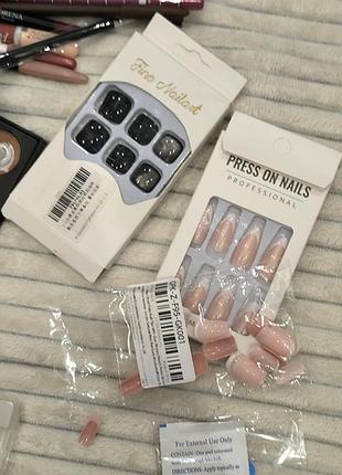 Набор 3 ед.накладные ногти