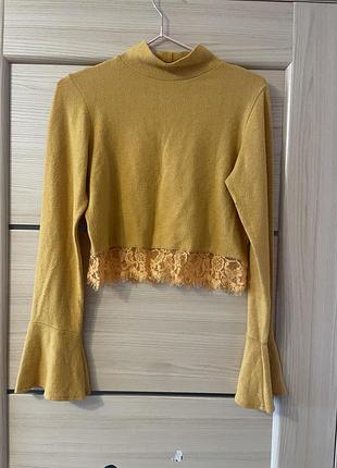 Светр короткий