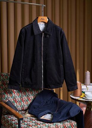 Вельветова куртка brunello cucinelli дублянка бомбер мужской