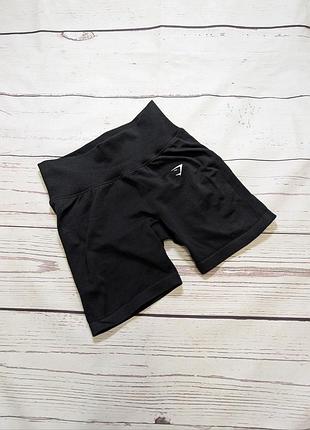 Спортивные черные велосипедки, велосипедки от gymshark