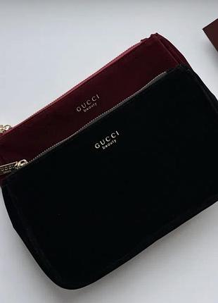 Оксамитові косметички gucci beauty