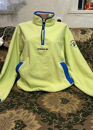 Флісовий світшот кофта толстовка худі adidas з німеччини