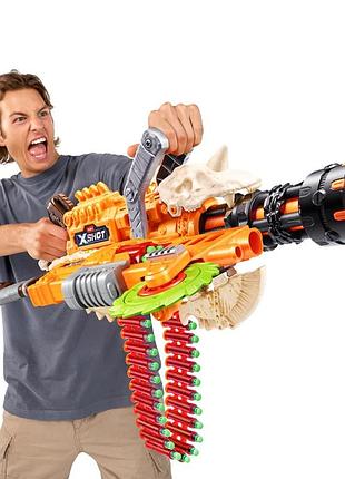 Скорострельный бластер zuru x-shot insanity horrorfire dread hammer, 36733