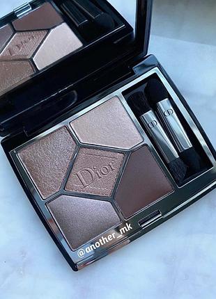 Палетка тіней для повік dior diorshow 5 couleurs couture