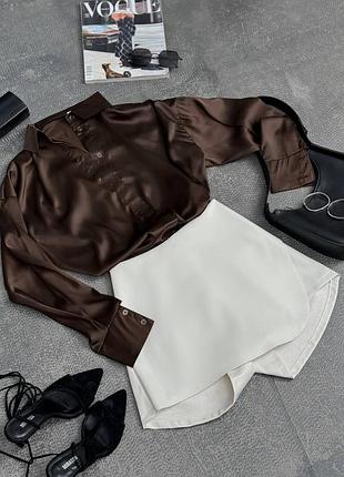 Рубашка шелк армани