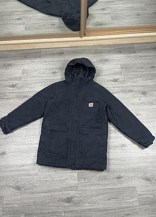 Мужская парка carhartt siberian parka hooded canvas jacket parkas size m