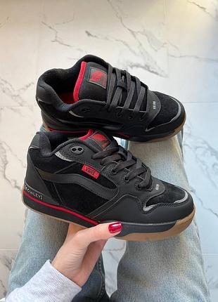 Кроссовки vans rowley xlt black chill papper арт 3013