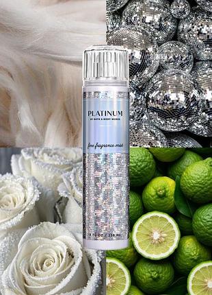 Парфумований спрей для тіла platinum від bath&body works