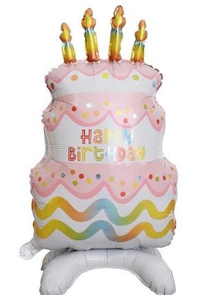 Тришаровий торт 🎂 надувний круг