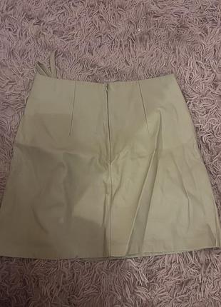 Кожа спідниця