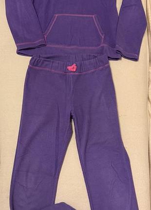 Теплый флисовый костюм кофта свитшот и штаны place 1989 на девочку от 10 до 14 лет