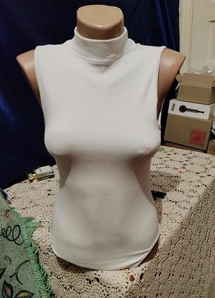 Білий боді 92%нейлон