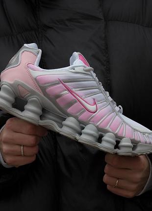 Nike shox tl grey rose