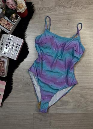 Купальник суцільний в стрази