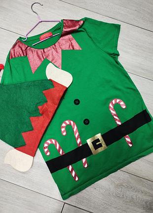 Костюм эльфик помощник санты