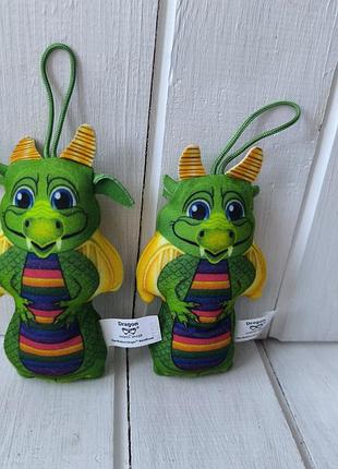 Мягкие игрушки дракон подвеска на елку подарок