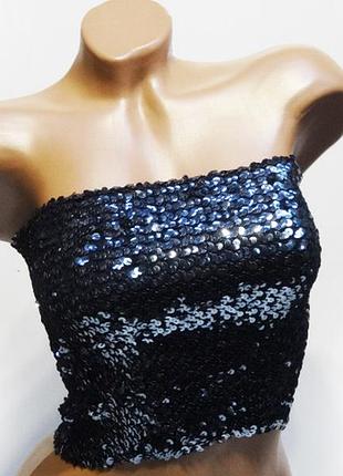 Топ (корсет) резинка паєтки