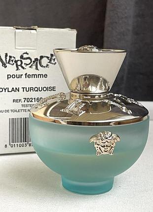 Оригінал. туалетна вода versace pour femme dylan turquoise . залишок37/100