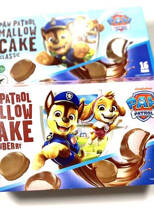 Класичне та полуничне печиво-суфле paw patrol 16 шт. 200 грам