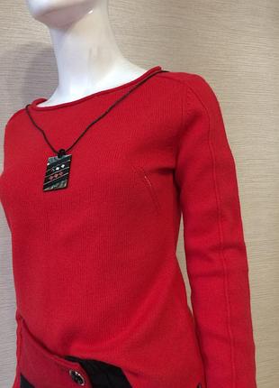 Женский красный джемпер esprit 2