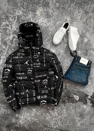 Тепла чоловіча куртка-пуховик з капюшоном різнокольорова,ексклюзивна зимова модель верхнього одягу