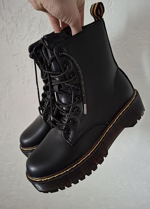 Черевики берці шнурівки стрази