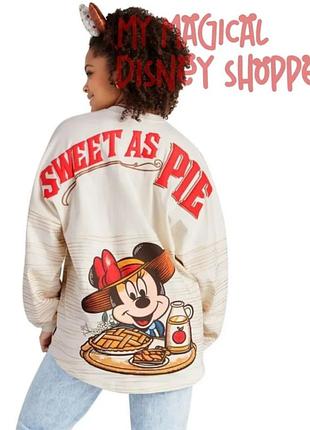 Свитшот женский хлопковый, пуловер оверсайз с 3д рисунком walt disney world resort