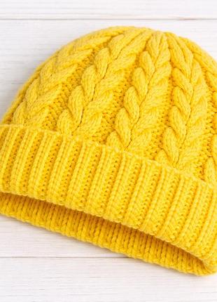 Шапка дитяча 6-8 років універсальна для хлопчика і дівчинки ручна робота