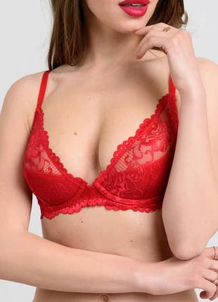 2700 гарний червоний бюстгальтер